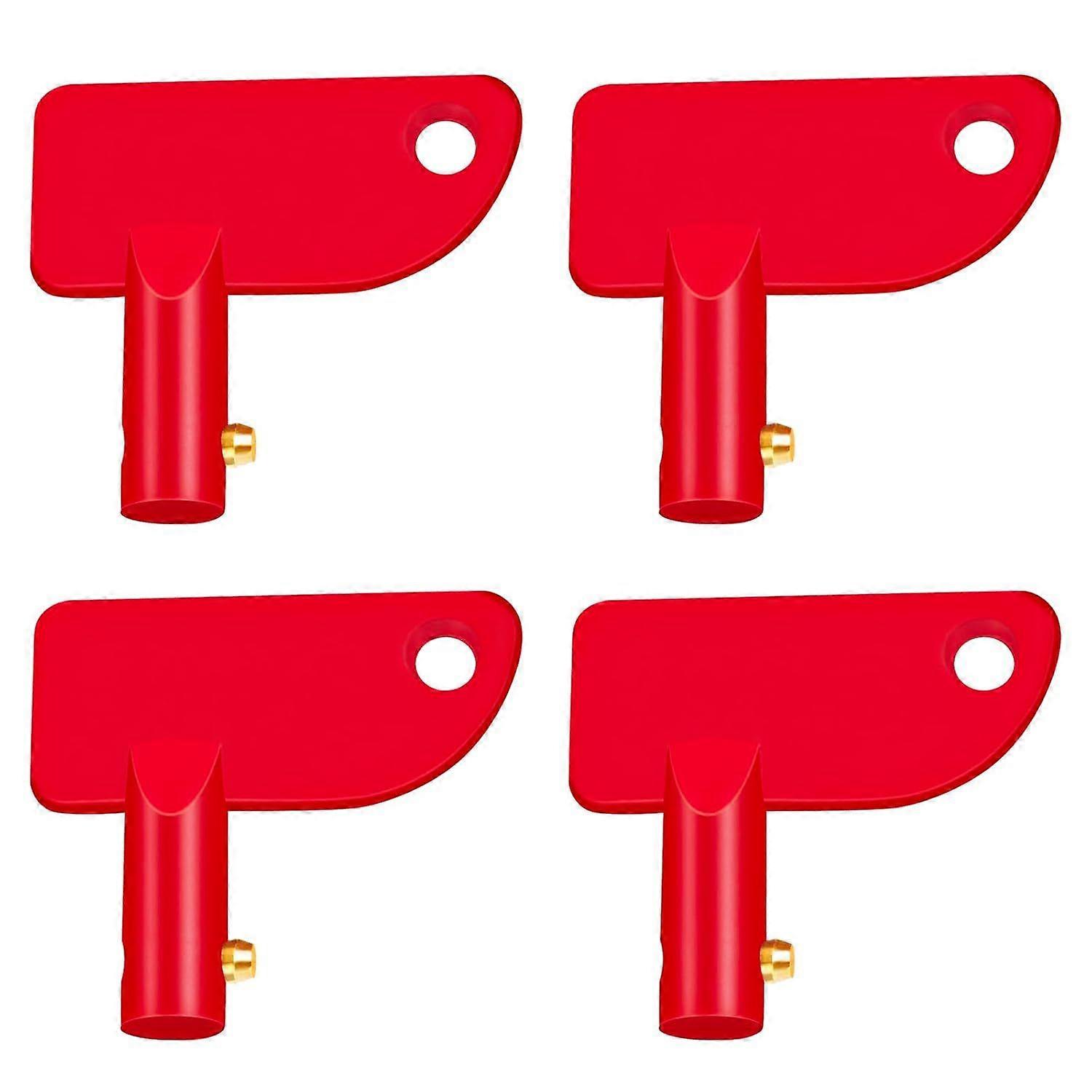 2025 Latest Model Battery Disconnect Key 14mm 4 Pcs, Battery Disconnect Switch