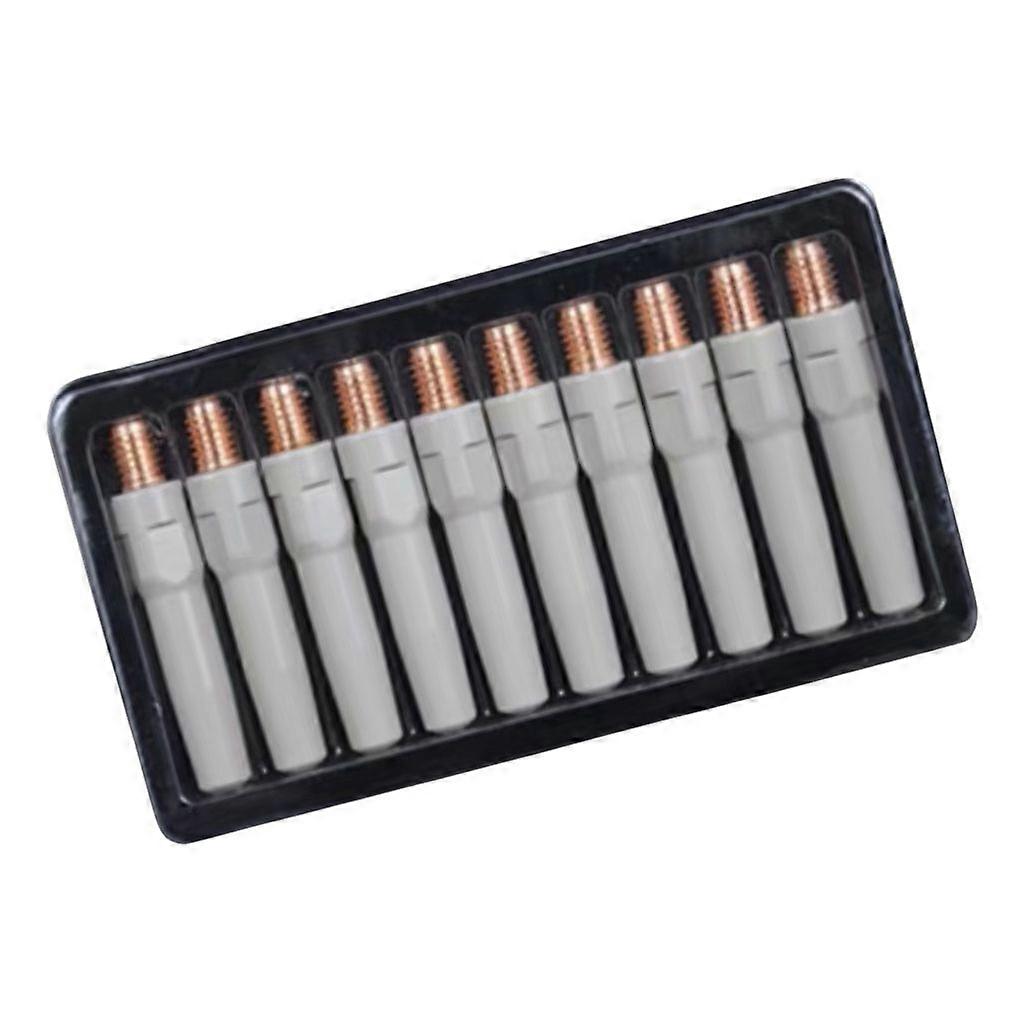 Welding Contact Tips 40mm M6 Gas Nozzle Tip Torch 0.8/1.0/1.2mm Welding Tips