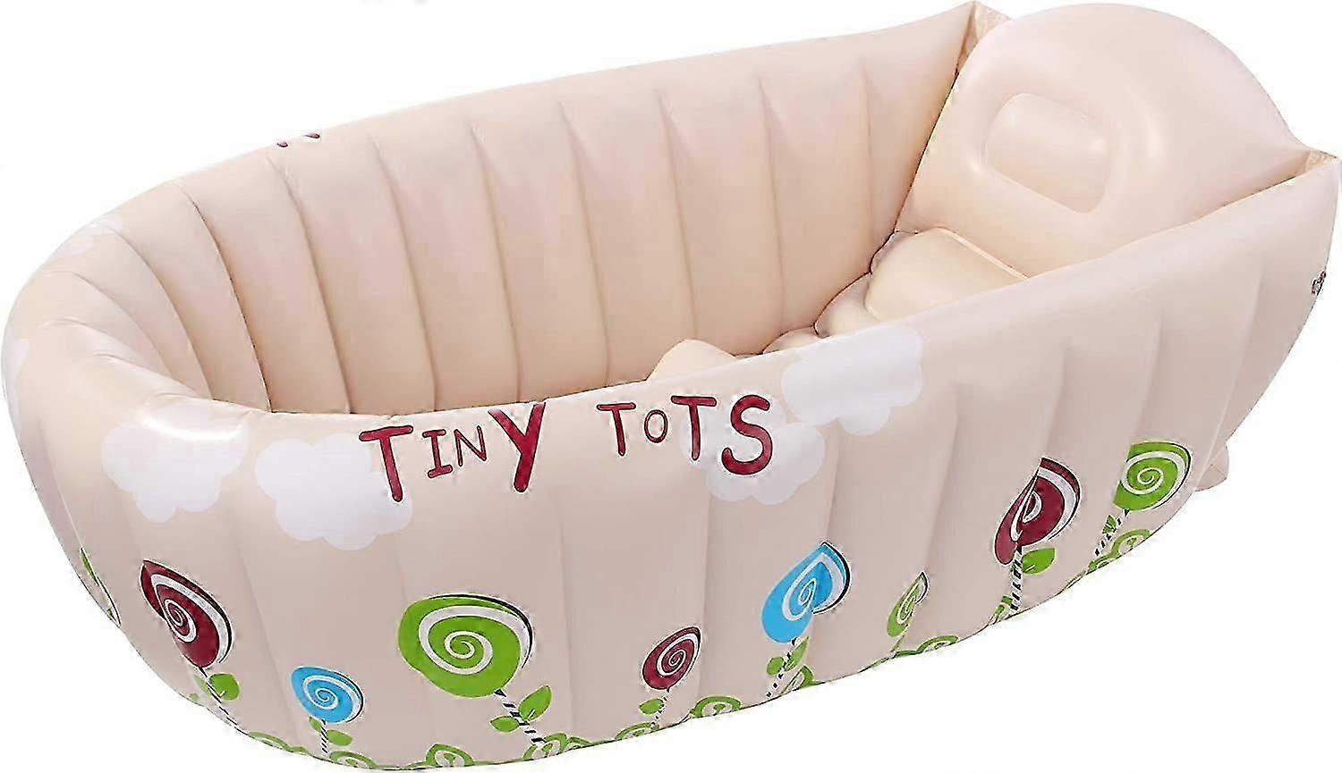 Inflatable Bath with Heat Sensor