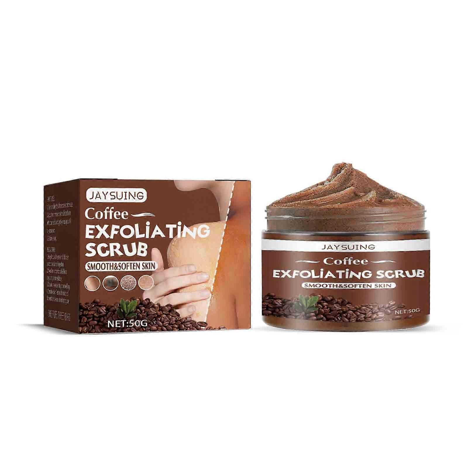 Body Scrub Coffee EXFOLiATiNG SCRUB，Smooth Skin,Gently Exfoliate Dead Skin,Cleanse Impurities And Reduce,roughness And Dullness