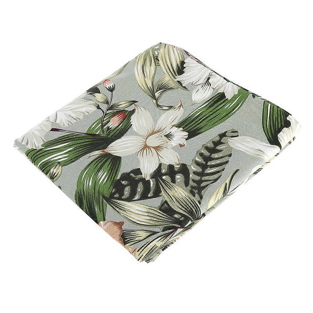 Cotton and Linen Table Cloth 90 x 90 cm, Dining Table Cover, Kitchen Protector, Decor