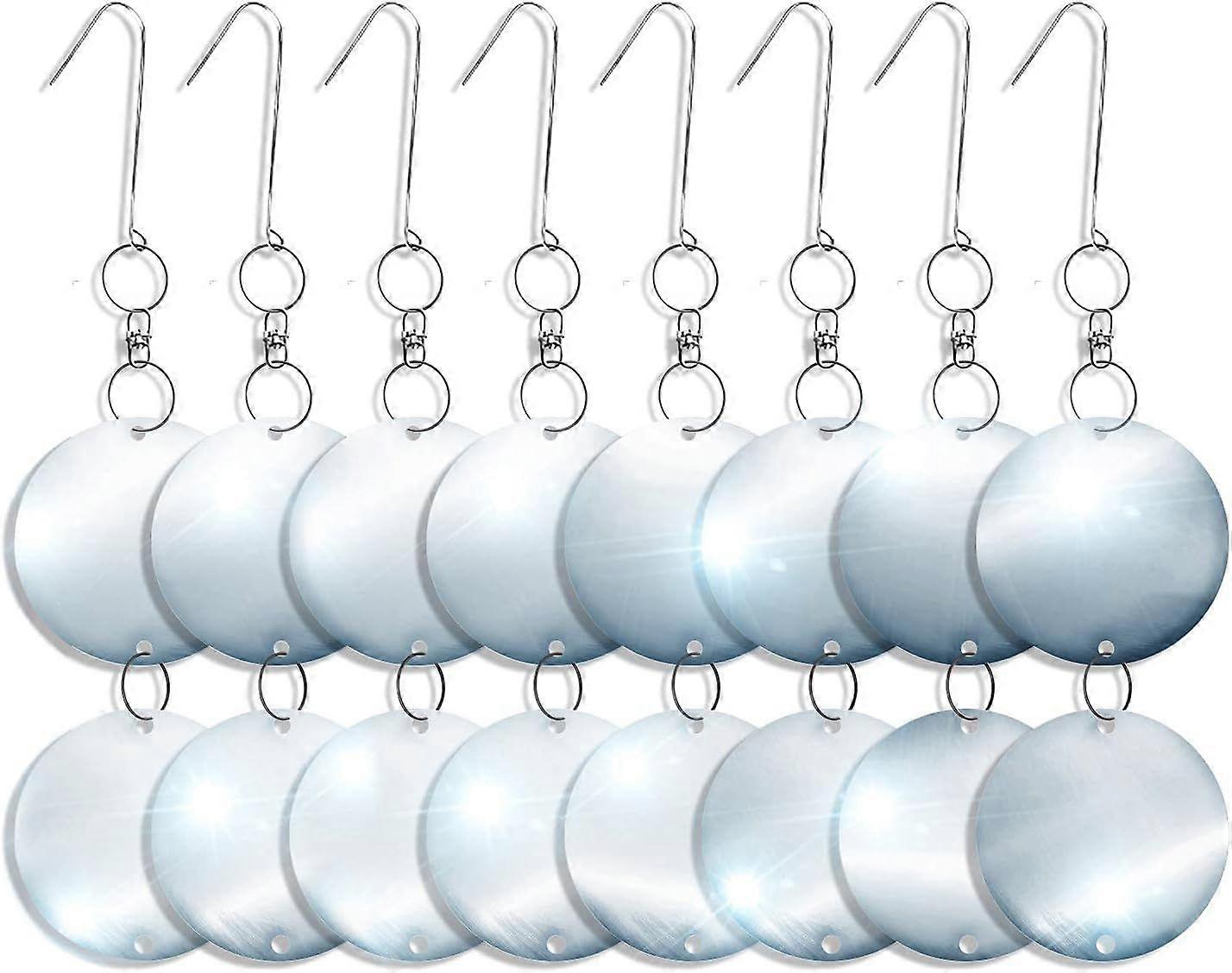 Απωθητικοί αντανακλαστικοί δίσκοι για να κρατήσουν τα πουλιά μακριά Αποτελεσματικός αποτρεπτικός παράγοντας για την απώθηση και τον έλεγχο δρυοκολάπτες, περιστέρια, κοράκια, γεράκια και άλλα παράσιτα λειτουργεί με