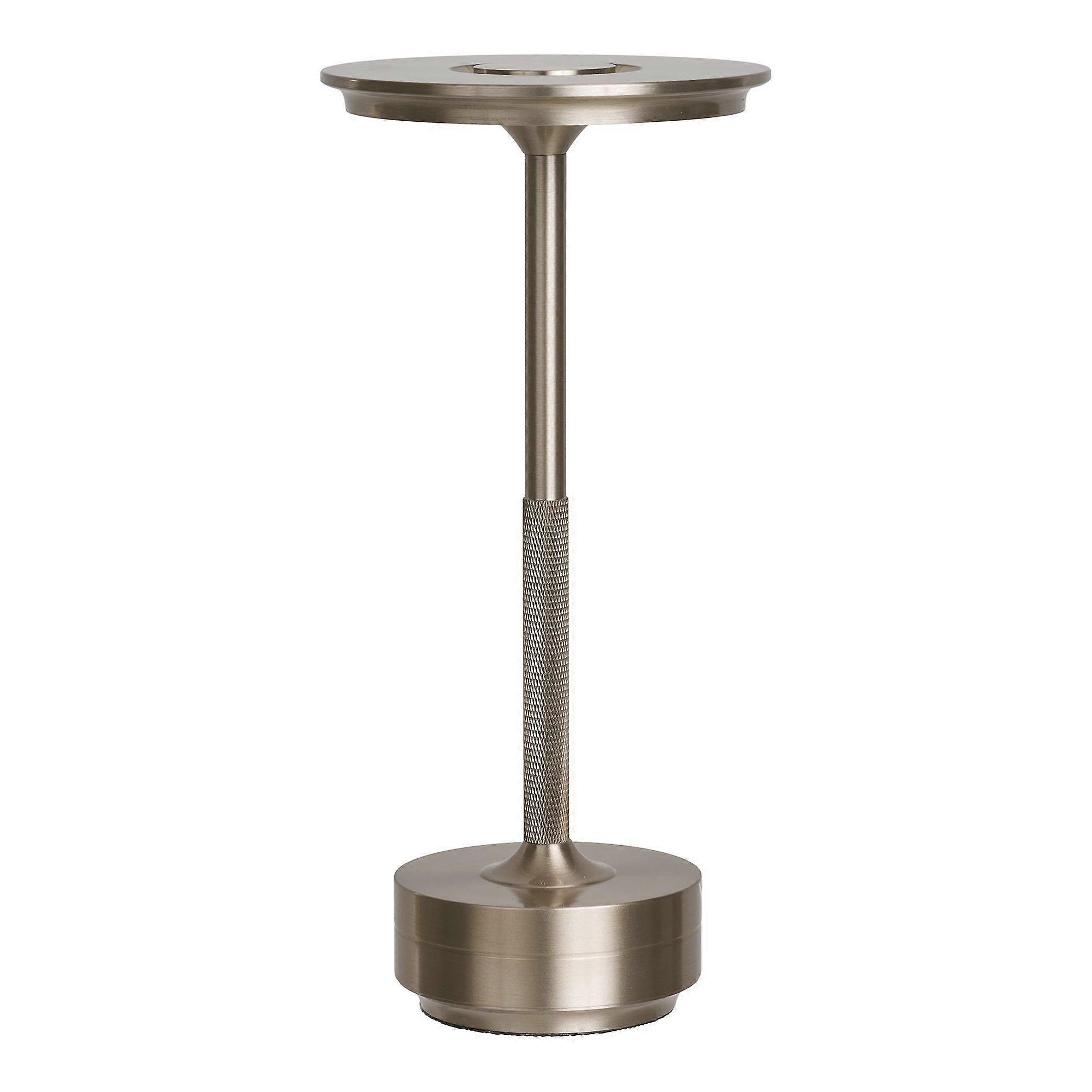 Rechargeable aluminum table lamp 28 cm