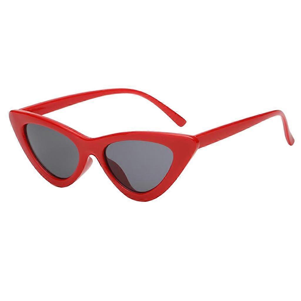 Mujer Niñas Damas Vintage Triangle Gafas de sol UV400