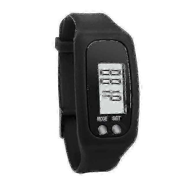 Digital Lcd Pedometer Run Step Walking Distance Calorie Counter Bracelet Cy