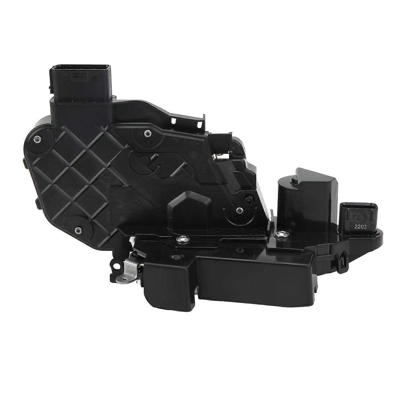 Front Left Door Lock Latch Actuator Black Driver Side Door Latch Lock Replacement for Land Rover LR2 2008 ‑ 2014