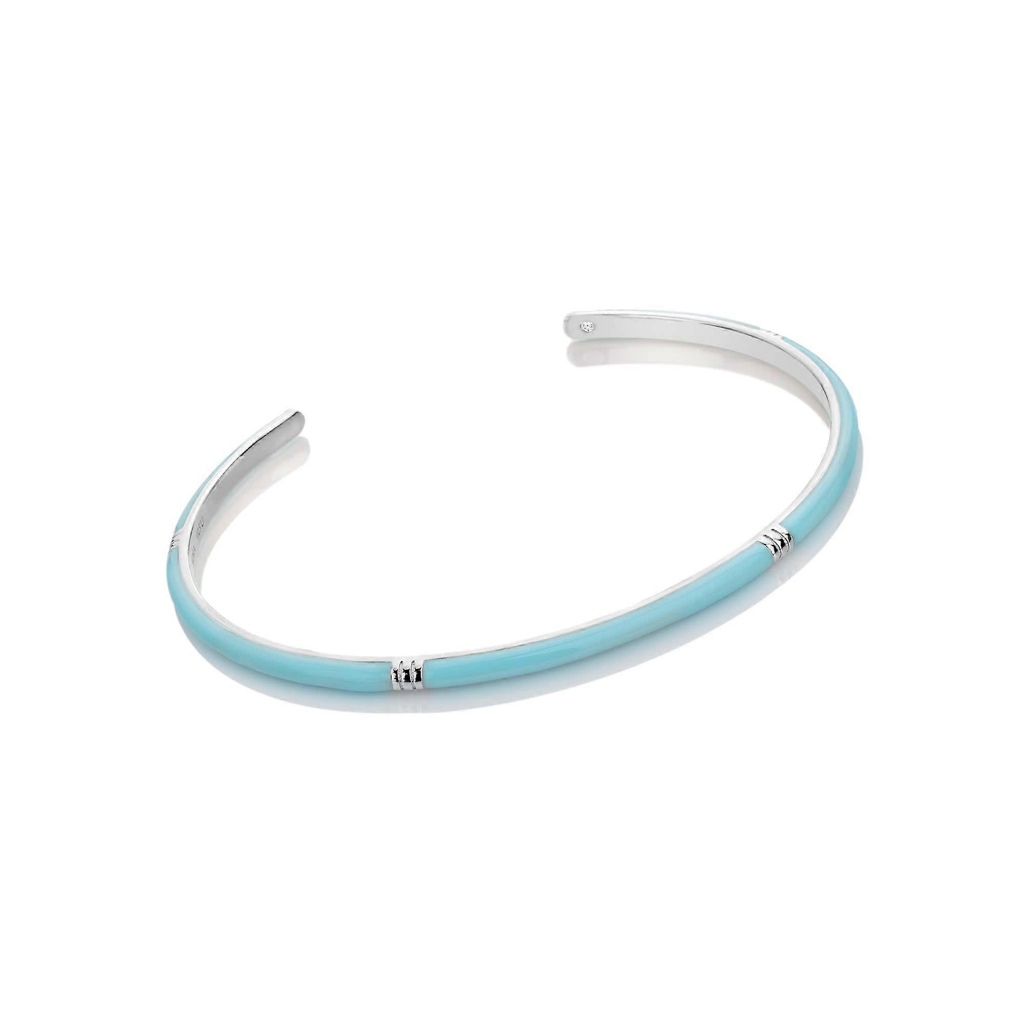 HD X TG Enamel Blue Bangle DC197