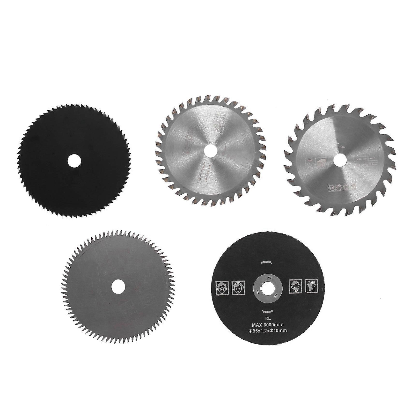 5-Piece Set of Carbide Cutting Blade Small Circular Saw Blade