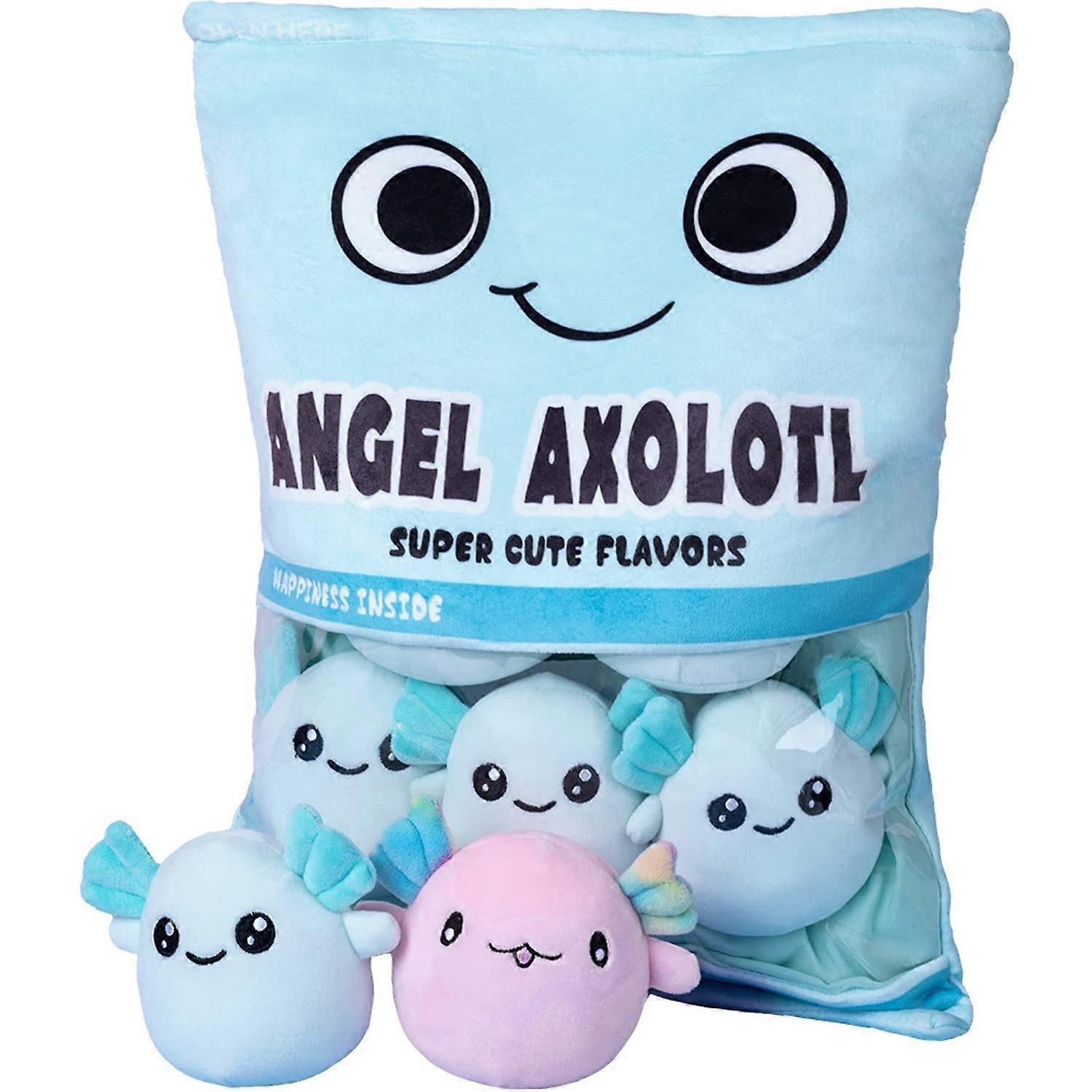 6 Balls Plush Toy Stuffed Soft Birthday Gift Blue