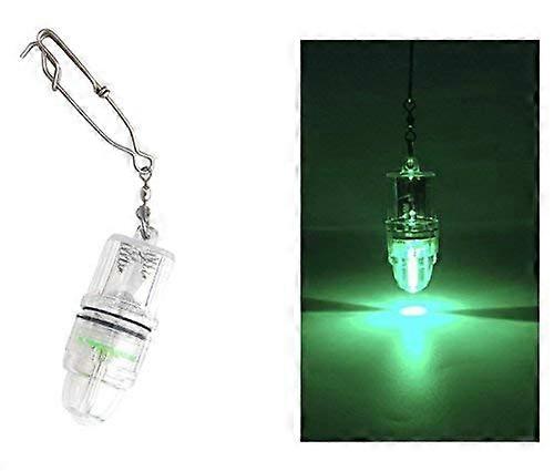 LED 2PACK Deep Drop Underwater Fishing Flashing Light 600m Depth, 500h Lifespan, Squid Bait, AA Battery Activated