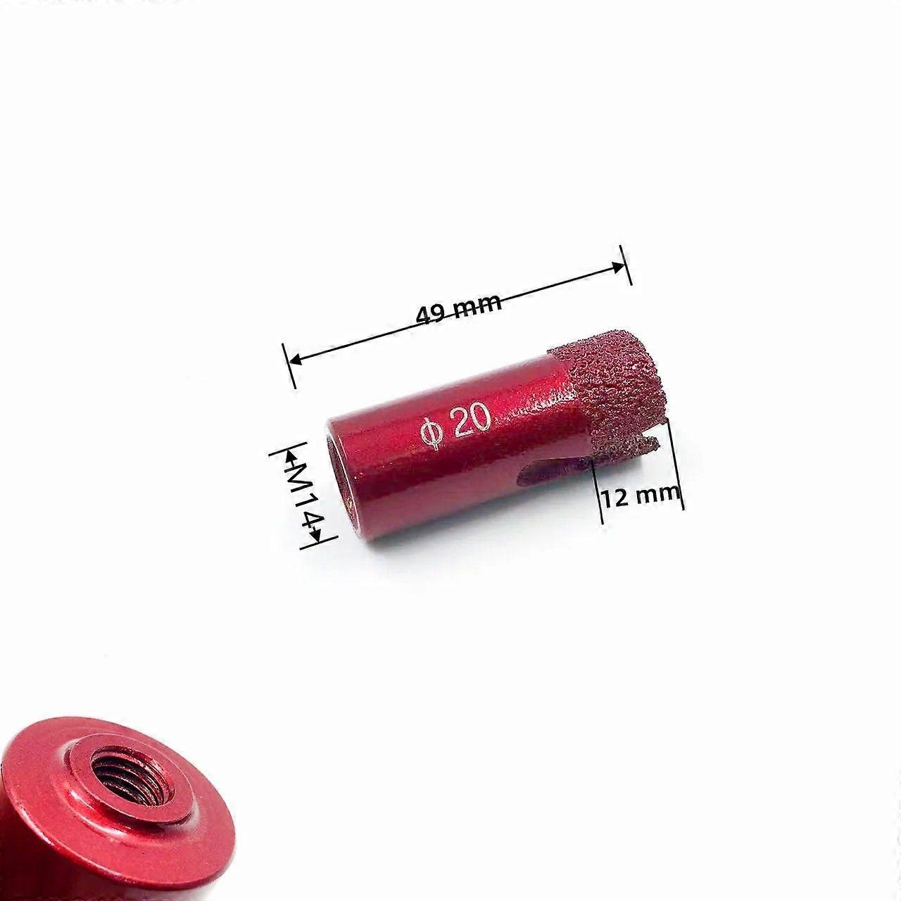 M14 Diamond Brazing Drill Bit Dry Arm for Drilling Ceramic Stone Granite Marble Masonry Drilling Metal Drilling Tool