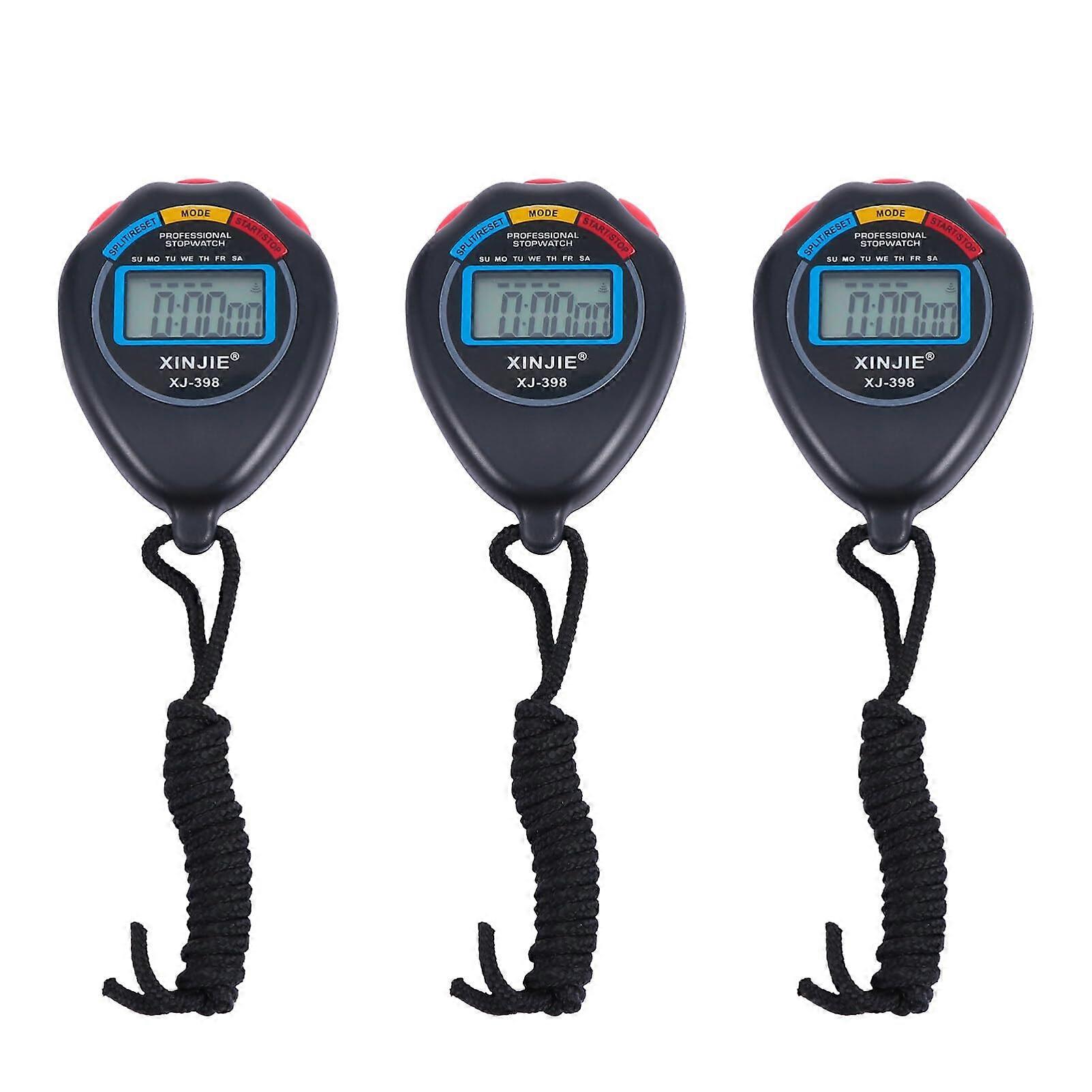 Professional Chronometer Timer Stopwatch Match Timer Electronic for Watch Game Running Timer Referee Sports Timer