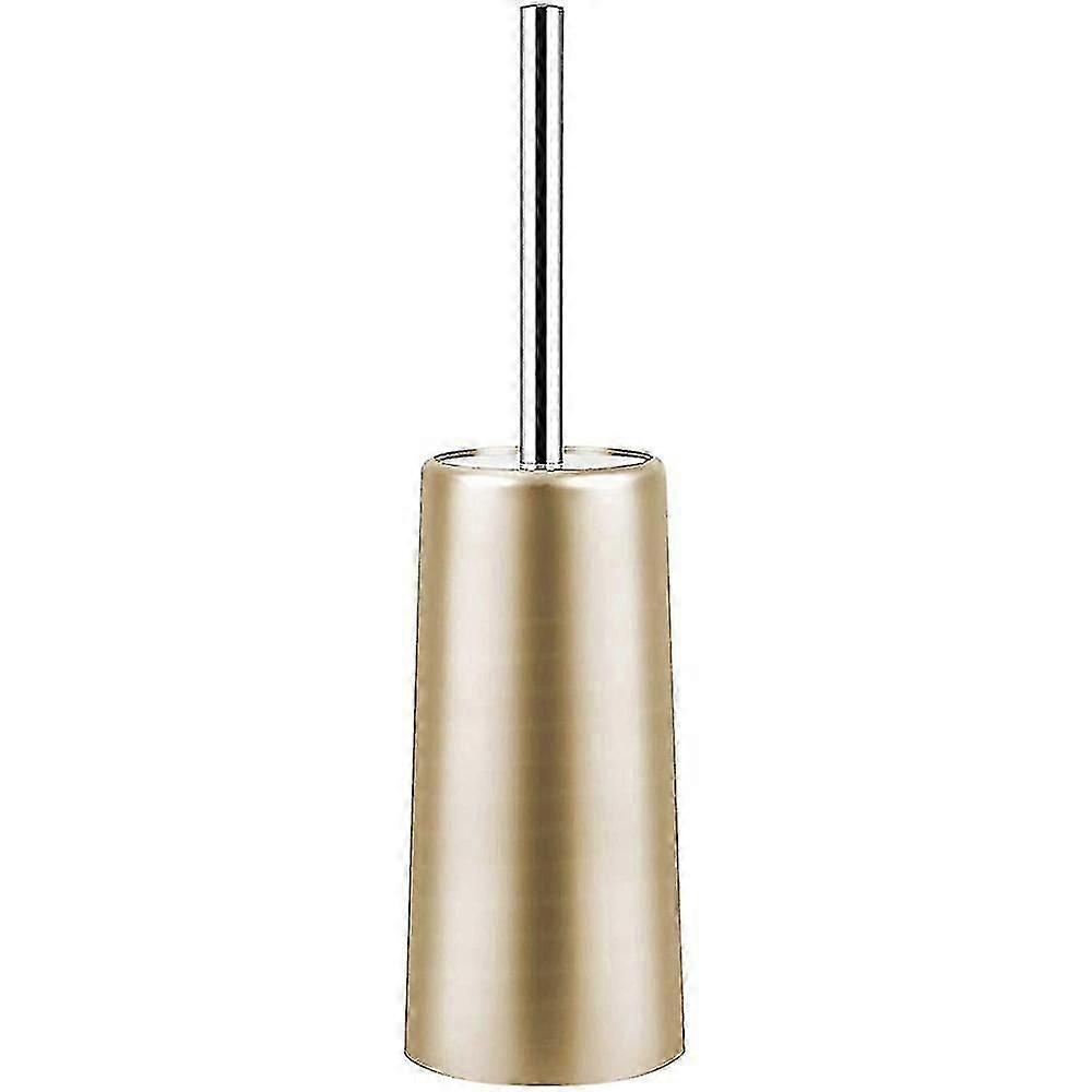 Rustfritt stål toalettbørste og holder sett for bad