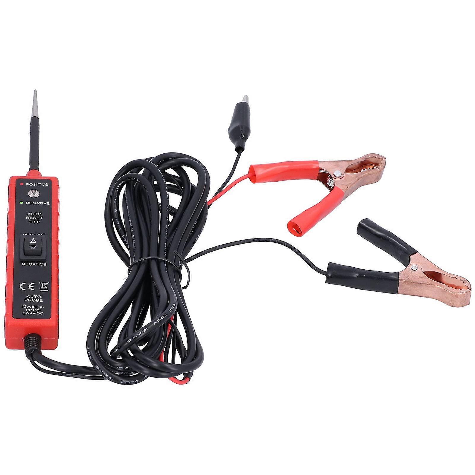 Power Probe,Auto Probe Power Circuit 24V Tester,6 Electrical Circuit Tester Detector