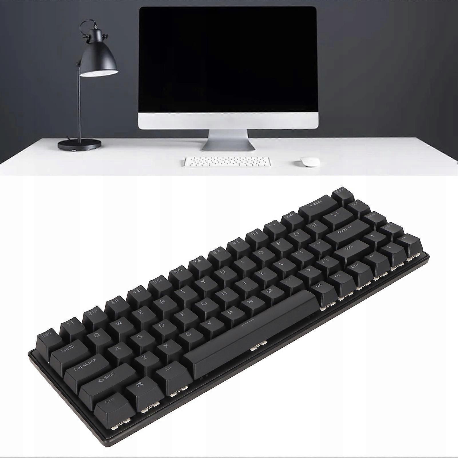 Mechanical Keyboard 60% Black Led
