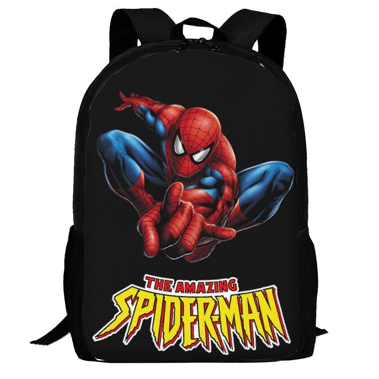 i765 Mochila do Homem-Aranha, Mochila para Laptop com Impressão 3D Mochila Casual Leve Mochila de Viagem Multifuncional o765