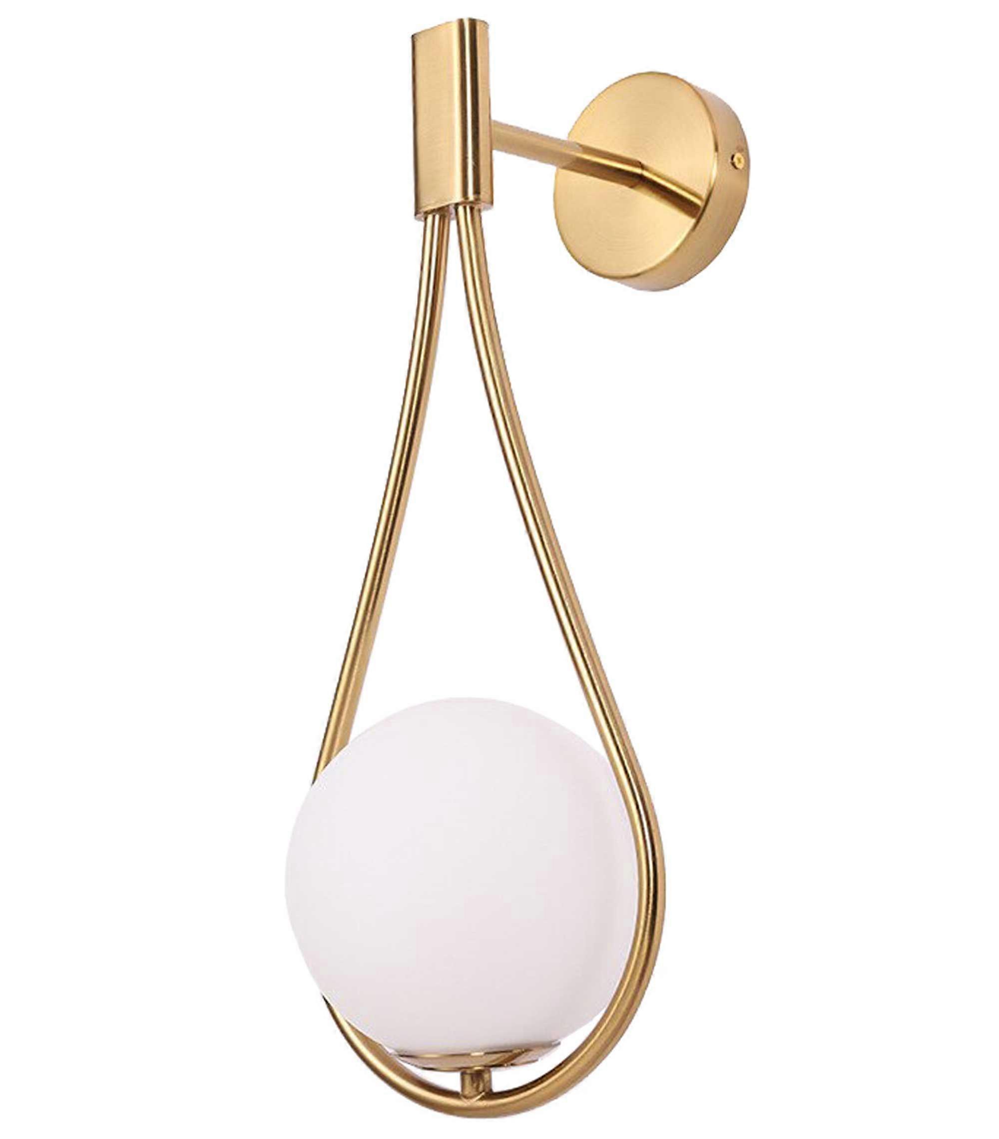 Væglampe Toolight Hvid, Nuancer Af Gul Og Guld G9 60 W