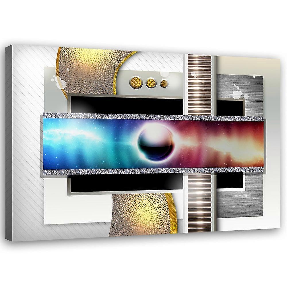 Lienzo, El arte de la percepción - 90x60