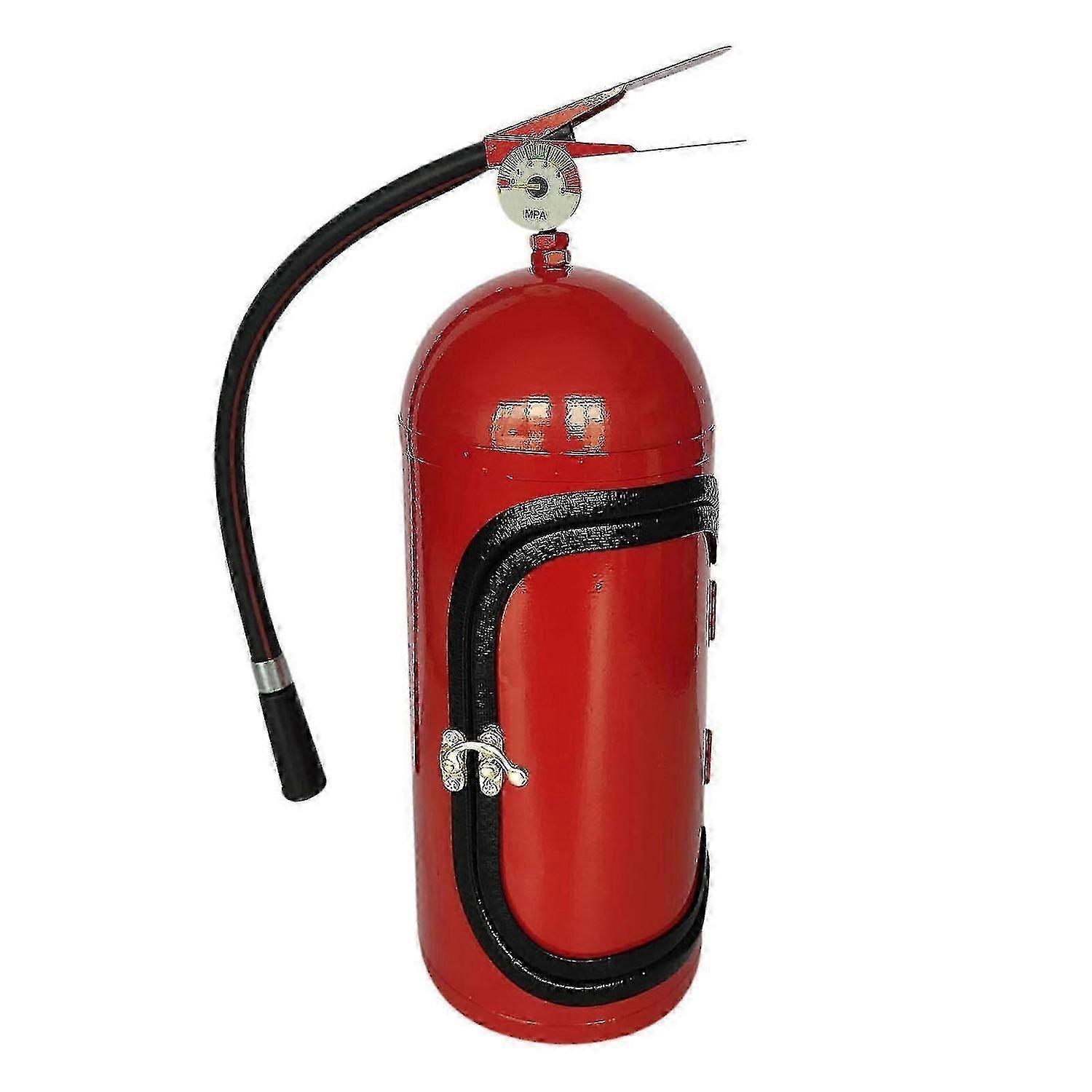 Mini Bar Fire Extinguisher Mobile Bar Metal For Whisky Lovers And Firefighters