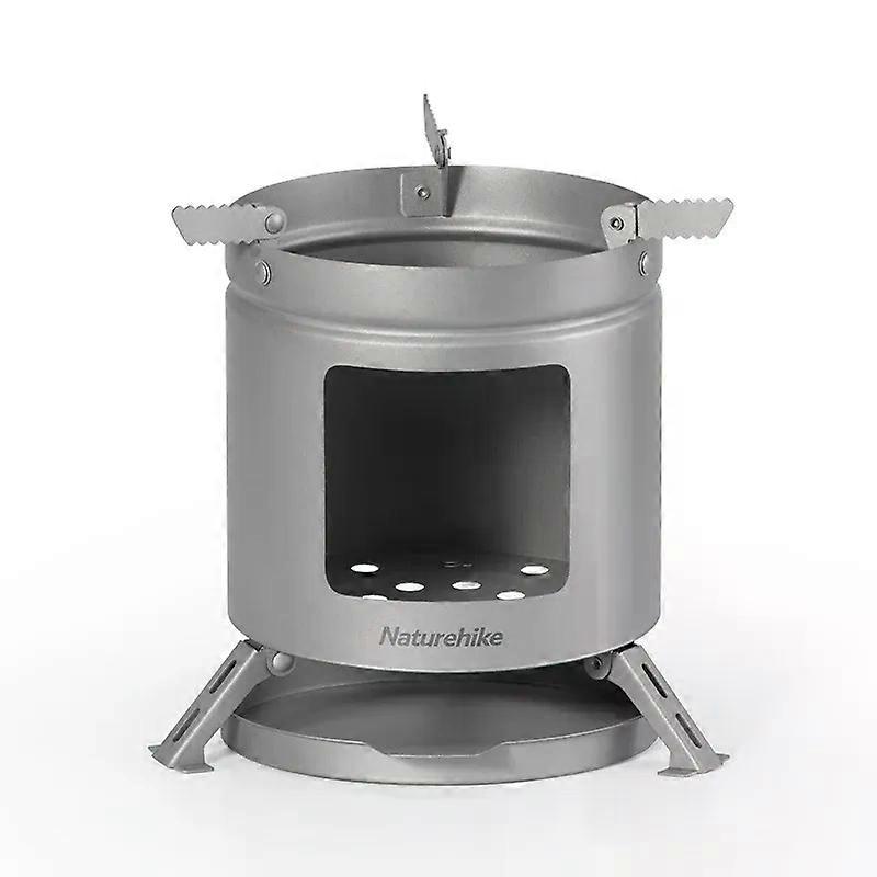 ミニチタンウッドストーブ屋外ポータブルキャンプストーブ