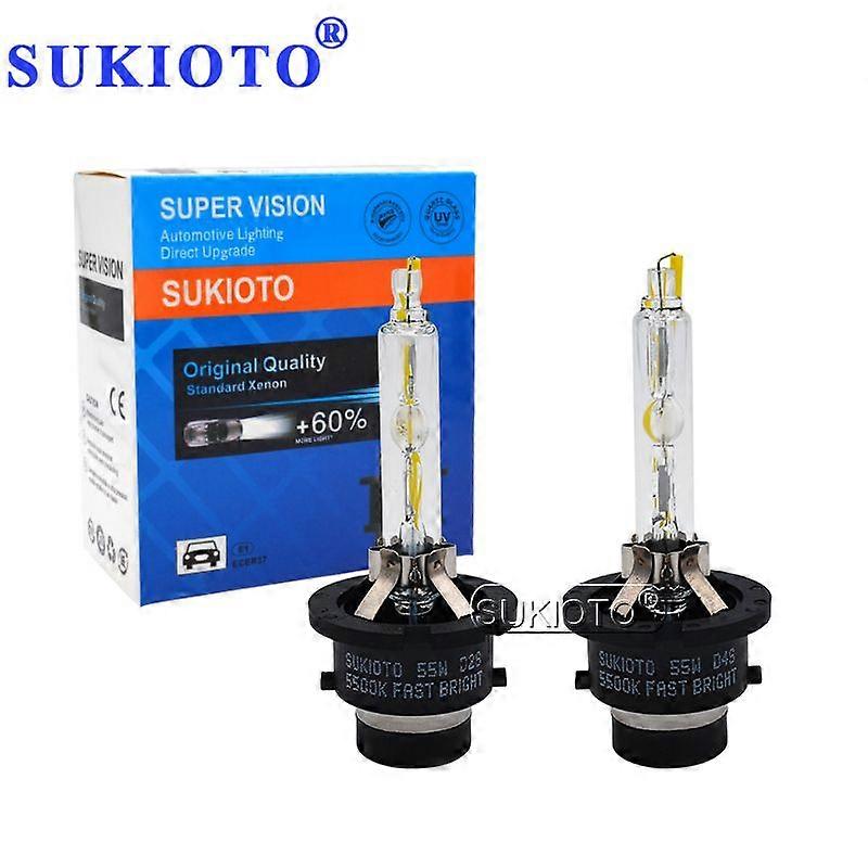 Super Bright 55W D2S D4S HID Car Xenon Bulb 5500K White D2S D4S hid s replace for D2 D4s ballast canbus kit