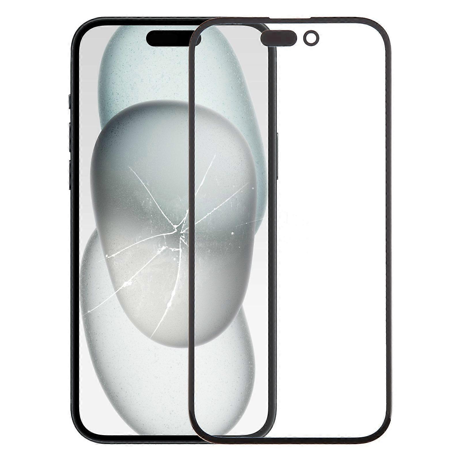 Screen Glass Lens with OCA For iPhone 15