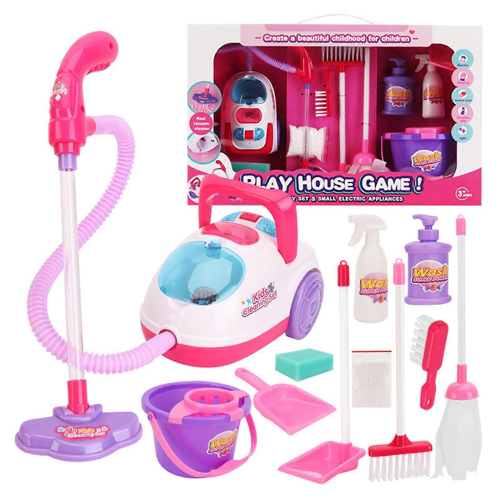 100% New,Kids Vacuum Cleaner Play Set,Kid/Toddler Cleaning Tool