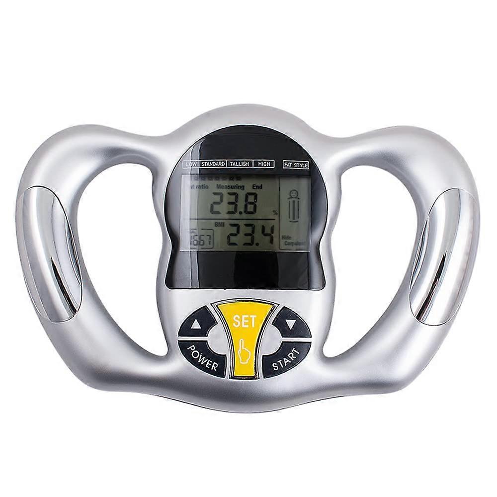 Body Composition Analyzer Handheld Digital Fat Analyzer BMI Scale Body Mass Index BMI Measurement Tool with LCD Display
