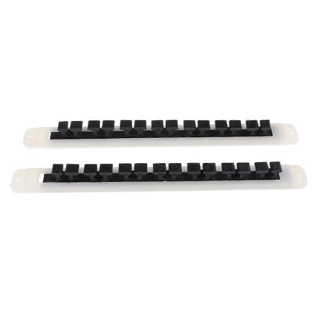 2Pcs Taşınabilir Balıkçılık Çubuğu Tutucu Standı 7-Çubuk Depolama Çubuk Rafı Duvara Monteli