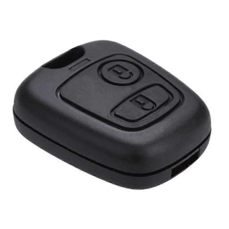 Key Case Key Cover Remote Case Shell For 106 107 206 207 407 806 2 Buttons (haoyi)--