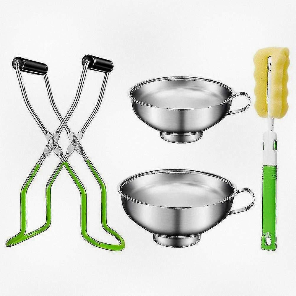 Premium Home Canning Set with Essential Tools for Preserving