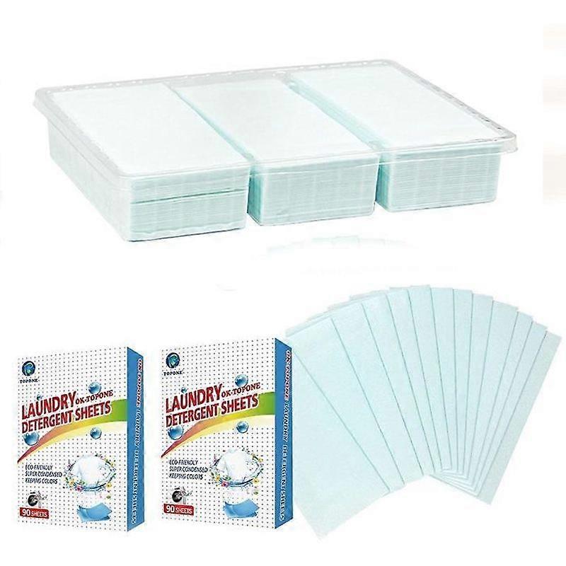 Concentrated Laundry Detergent Sheets180 Count Liquid Free Laundry Detergent Sheets Laundry Detergent Strips