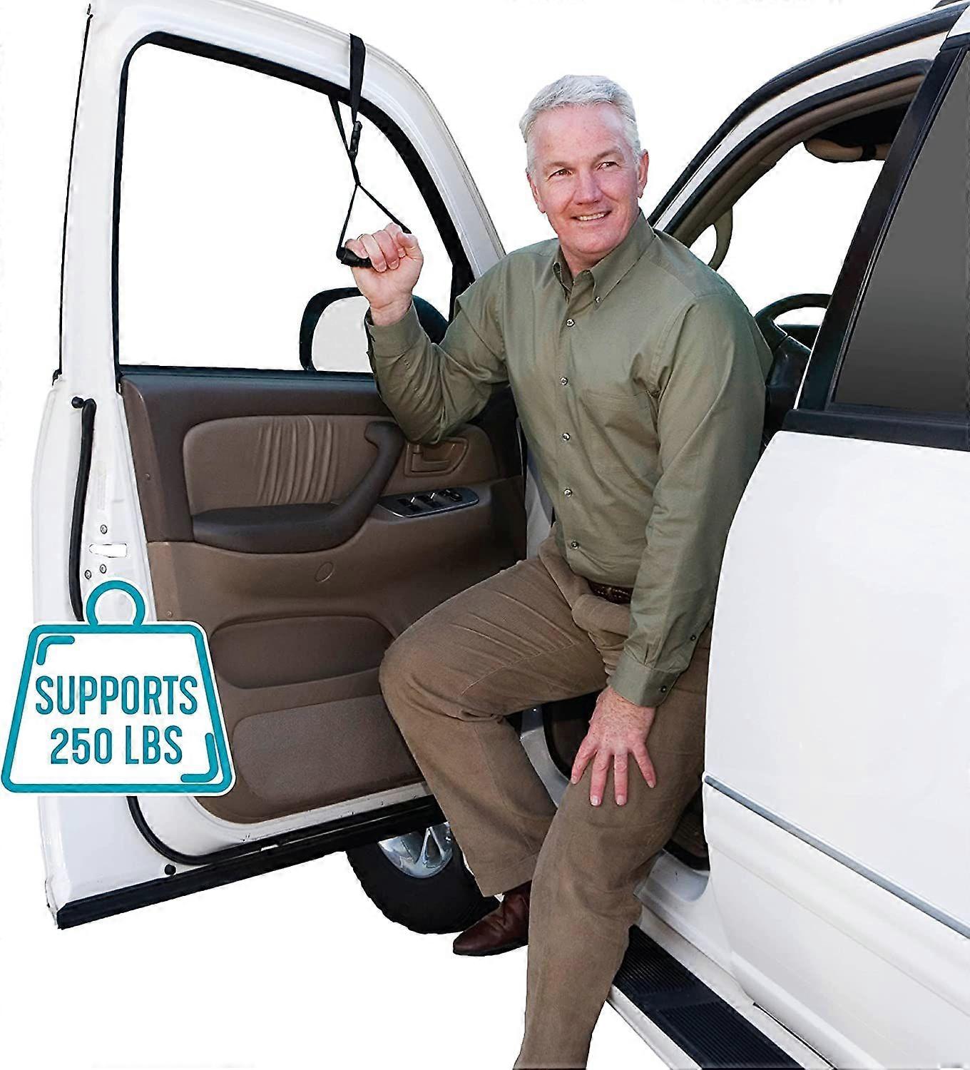 Automotive Standing Aid and Adjustable Safety Vehicle Support Handle Portable Nylon Car Assist Device