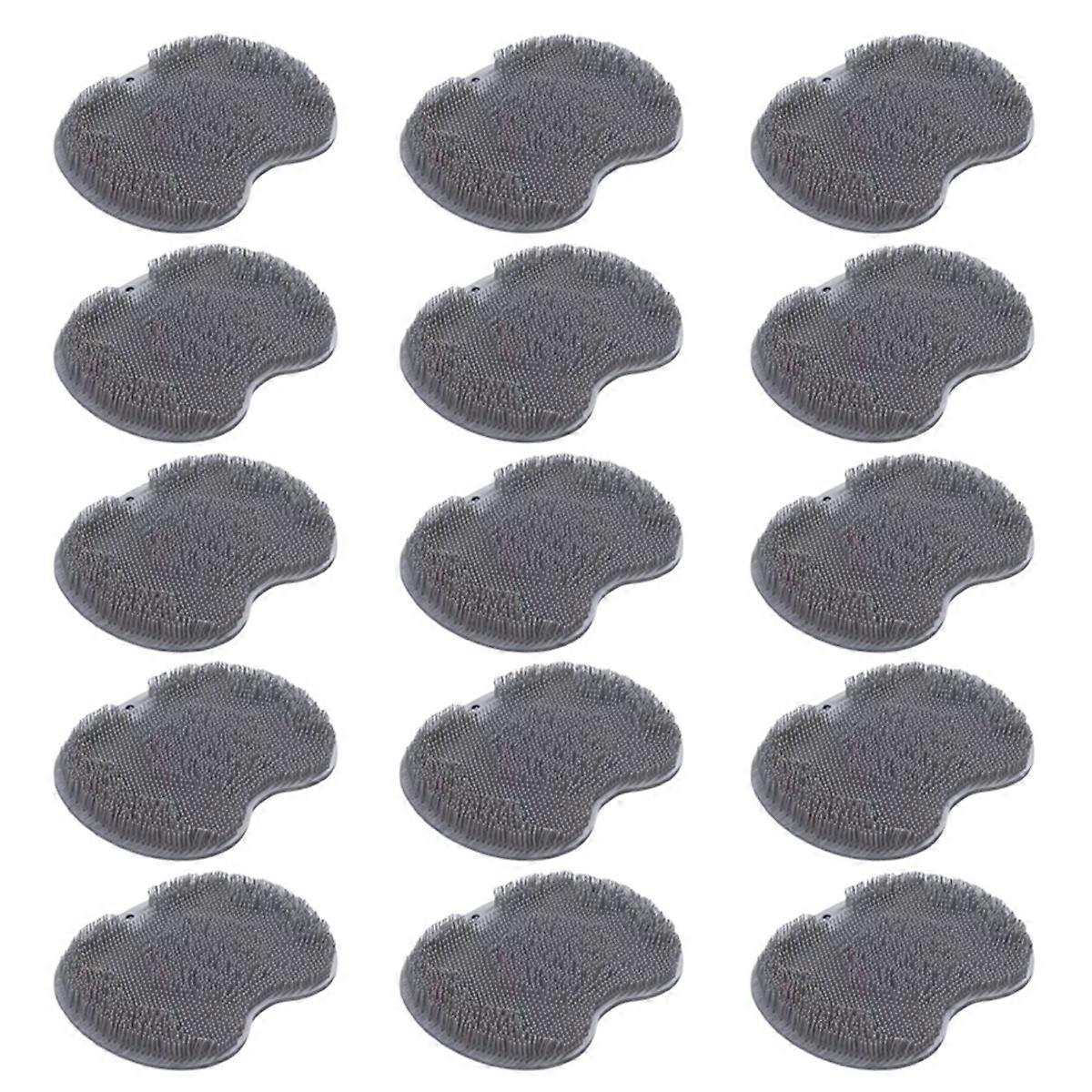 Lazy Back Scrub Massage Bath Brush Foot Scrubbing Mat A