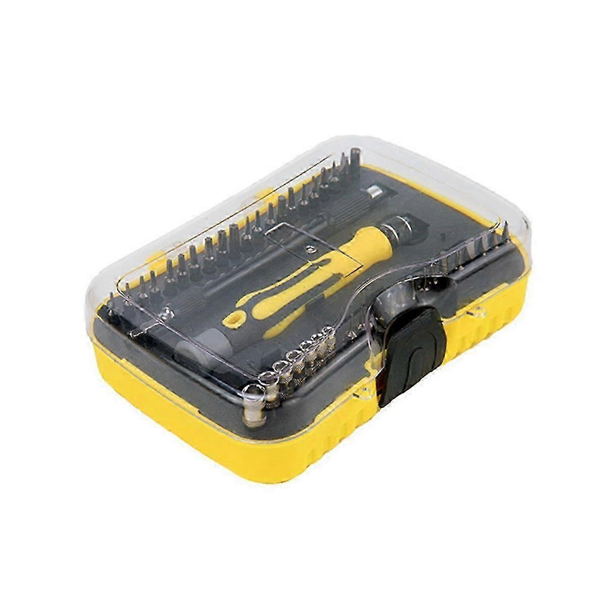 45-Piece Multifunctional Screwdriver Set for Electronics Repair, Phone/Computer Disassembly & Household Use with Multi-Bit Tips