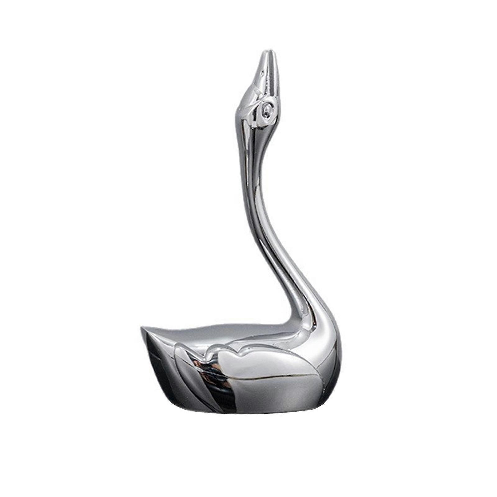 Animal Figurine Zinc Alloy Tableware Holder Chopsticks Spoon Rest Space-saving Utensil Stand Tableware Display Solution