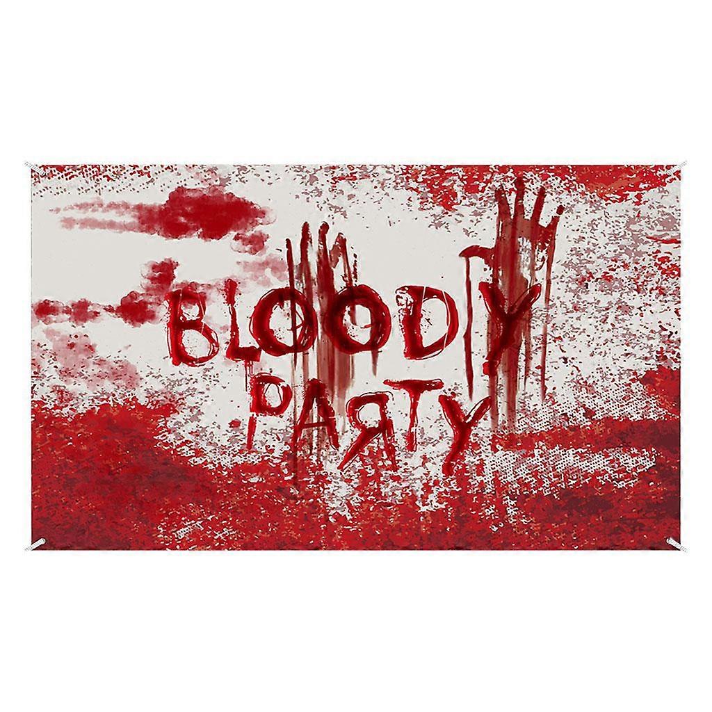 Halloween Backdrop Creepy Scary Flowing Splatter Handprint Scratch Background