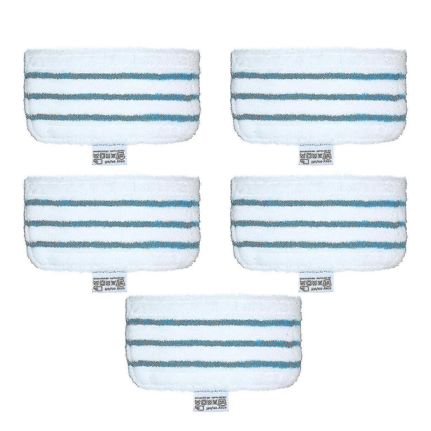 Replacement mop pads for Black+Decker steam mop - 5 washable pads pack