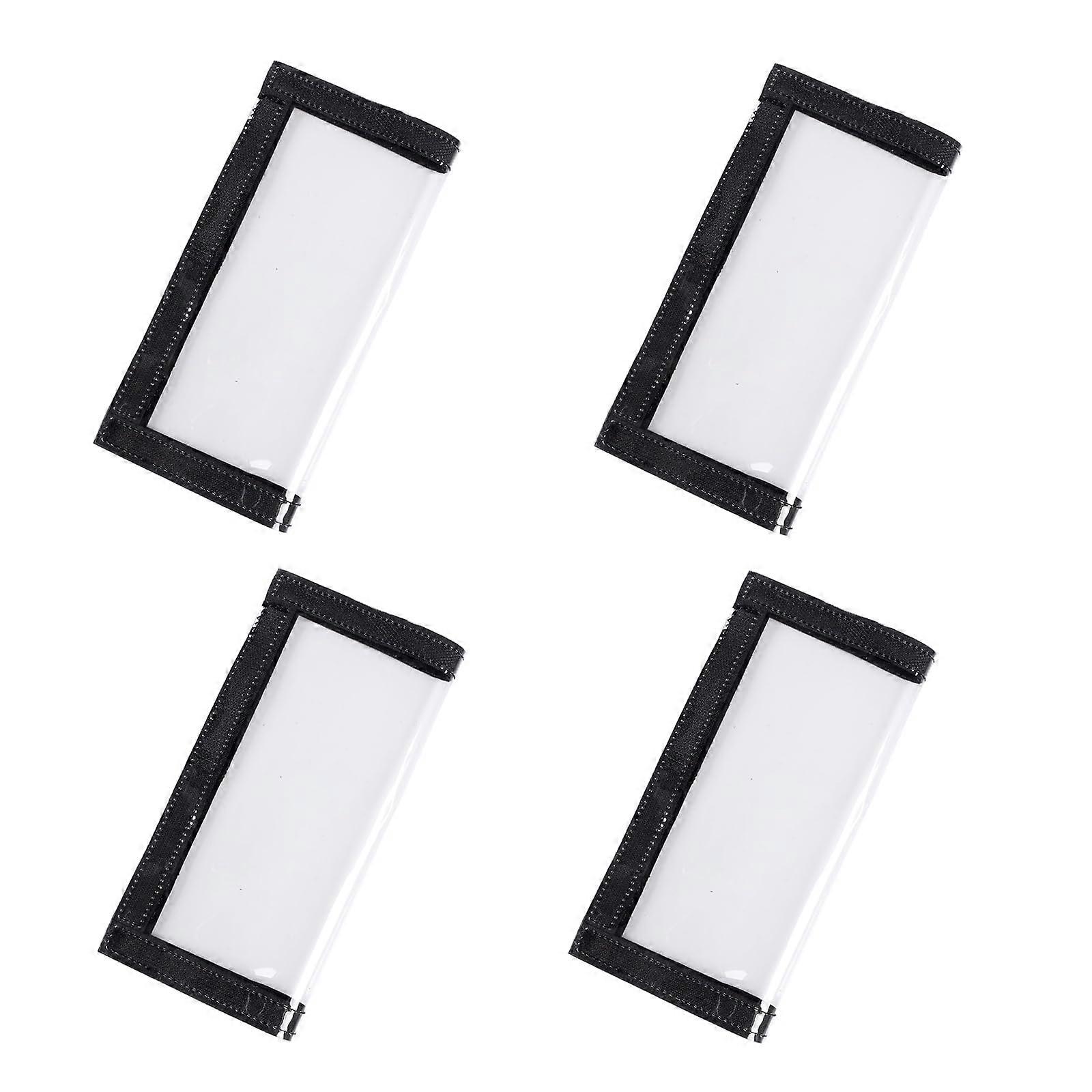 Angelköder Transparent PVC Material with Protective Design, Secure Hooks, and Storage for Fishing Bait and Hooks