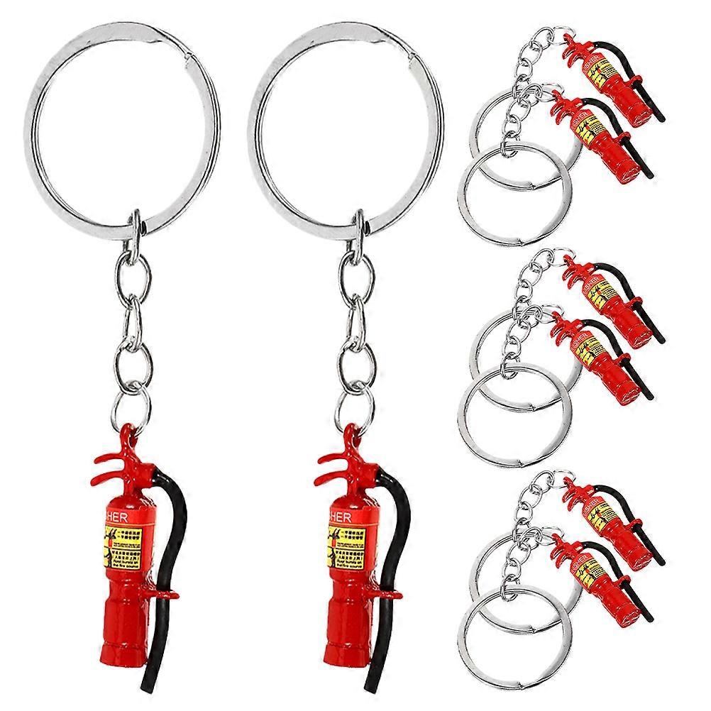 Sturdy Fire Extinguisher Keychains, Versatile and Elegant for Handbag and Backpack Decor