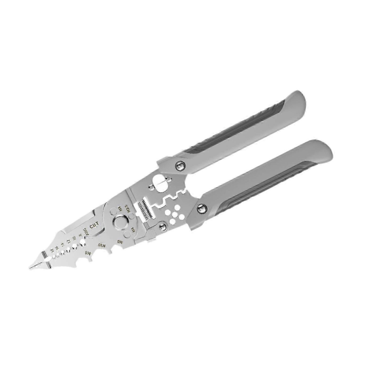 Multifunctional Wire Crimping Tool for Electricians, Ideal for Winding and Dividing Wires in Various Applications