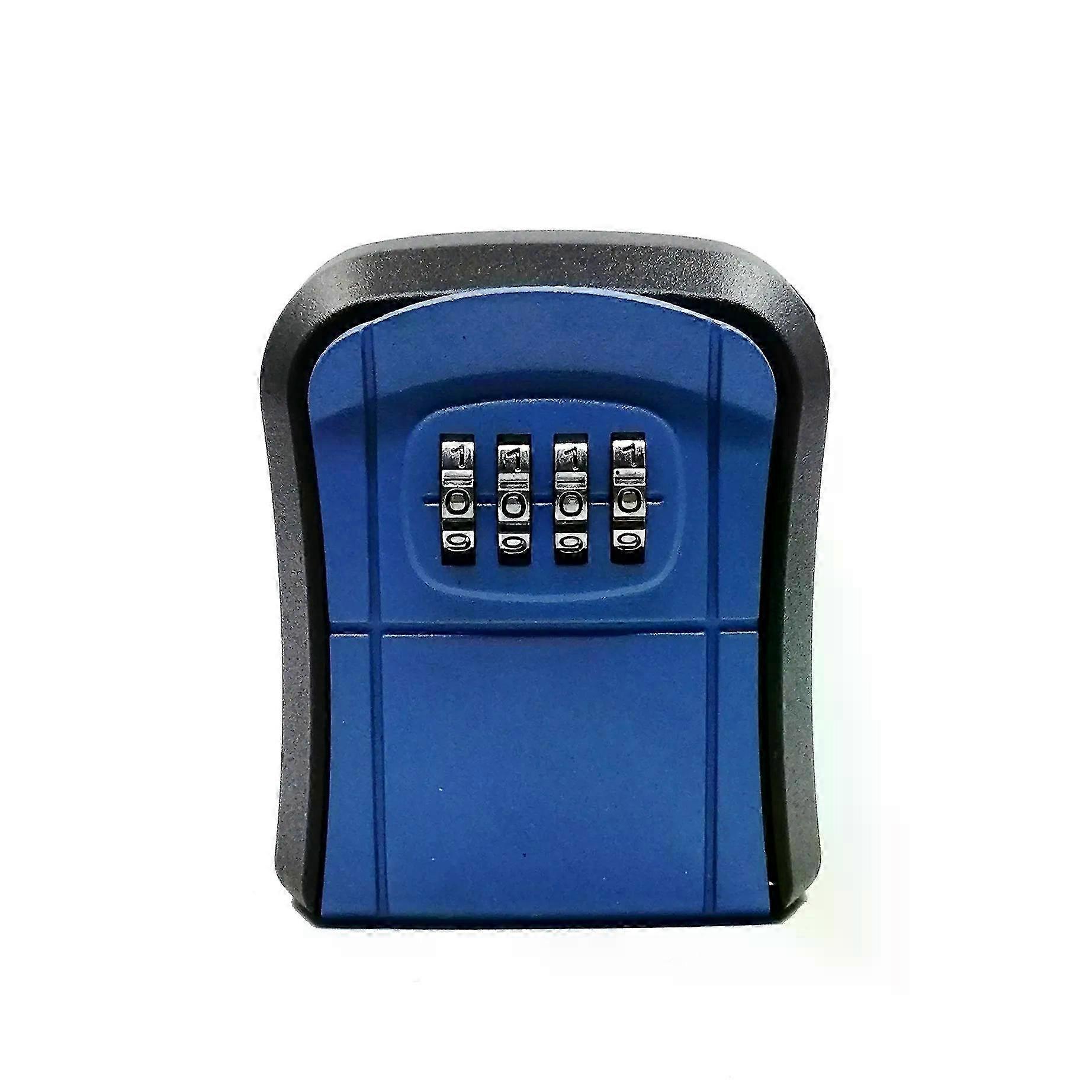 Secure key box, wall mounted key box with 4 digit code, outdoor secure key box, waterproof and rustp p