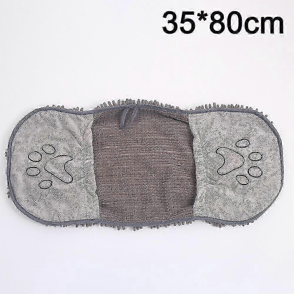 Conjunto de Toalha de Banho para Cães e Luva de Secagem Rápida