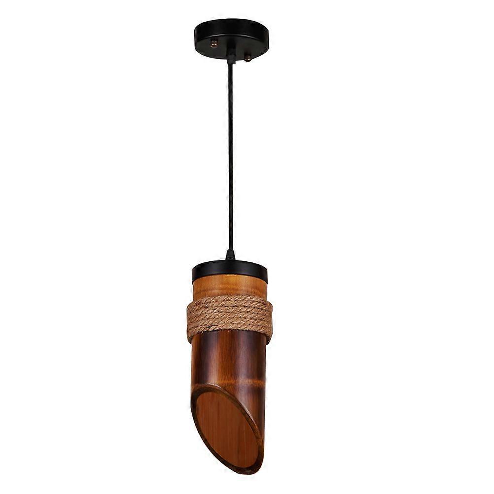 Quaint Bamboo Pendant Lamp, Combining Practicality and Aesthetic Appeal Indoors