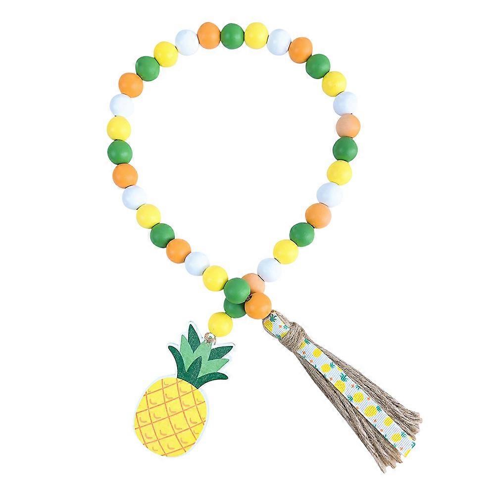 Pineapple Inspired Hanging Decor, Delicate Beads String for Warmth in Rooms