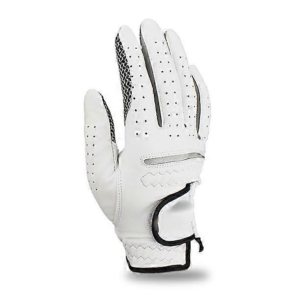 Golf Gloves for Men - 1 Piece Leather Gloves Right Hand XX-Large with Anti-Slip Granules and Breathable Design