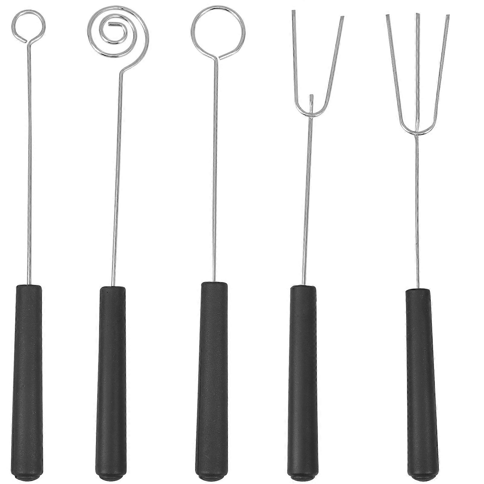 Kitchen Gadget Set Including Kebab Skewers for Nuts and Fruits