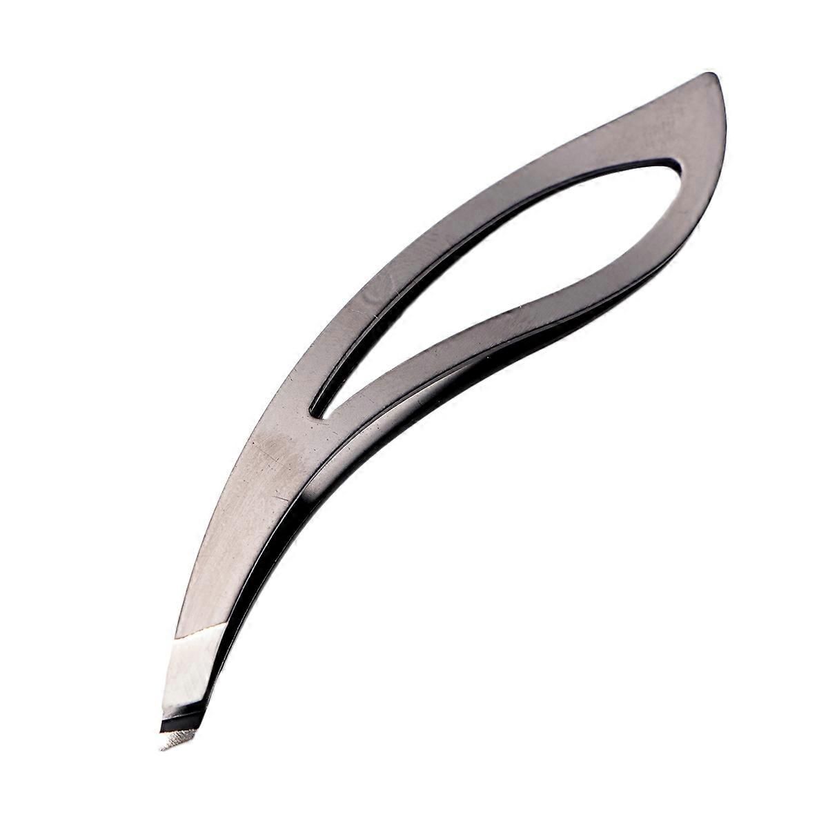 Stainless Steel Eyebrow Tweezers for Precision Trimming & Grooming – Durable, Fine Tip Design for Men and Women