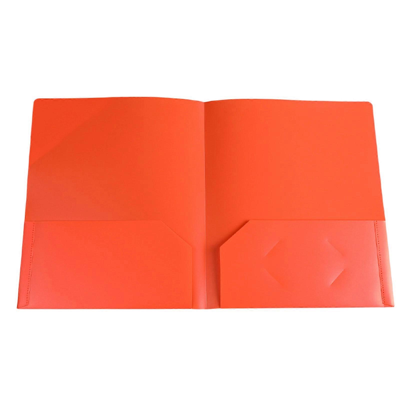 File Presentation Project Folders with Label Window Document Organiser Two Pockets Folder Letter Size Holds 100 Sheets  Yellow