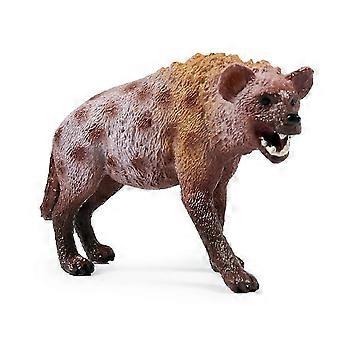 Iena Figurina Ornamenti Simulazione PVC Iena Animali Selvatici Figurina Da Collezione Iena Modello Giocattoli per Bambini